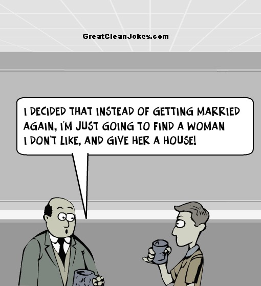 Funny Cartoon About Getting Divorced