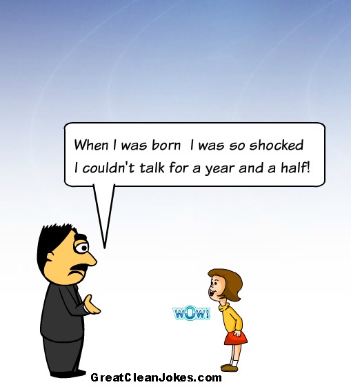 When I was born cartoon